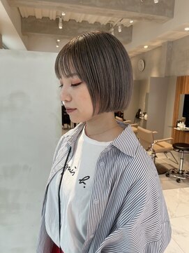 ガリカ 大名(Gallica) 【森千晶】ショートボブ/アッシュベージュ/アッシュグレージュ