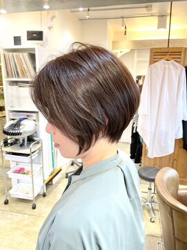 ボタニカル(BOTANICAL) 小顔イメチェンストレートショートボブ20代30代40代