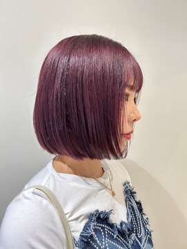 アース 高円寺店(HAIR & MAKE EARTH) ピンクパープル♪  【@mppp_32485】