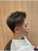 ツーブロック、パーマ