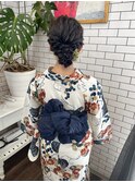＊THE  RIRE.  浴衣ヘアアレンジ＊