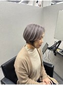 脱白髪染め/白髪ぼかし/脱白髪染めハイライト/髪質改善