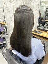 ミコ(MICO hair)&nbsp;オリーブカラー×ウルトワトリートメント