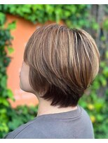 ヘアーデザイン ピニック(hair design P2C)&nbsp;ハイライトスタイル