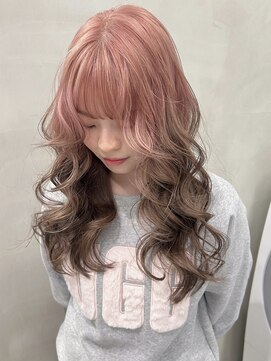 フェブ(fev) 【fev_momo】design PinkBrown