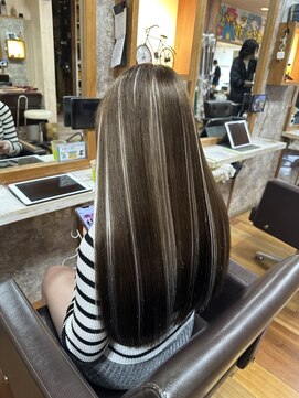 エルバイイエローコーン(ell by YELLOW CORN) シールエクステ/デザインカラー/ハイライト ローライト