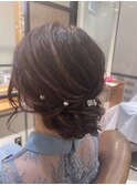 結婚式&ウエディングパーティー用韓国ヘアアレンジ　日吉