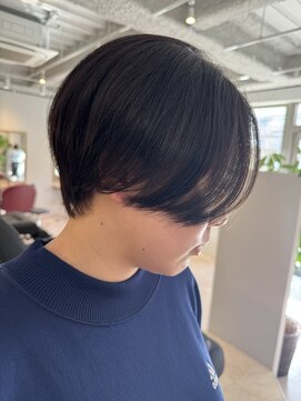 マルフェ 天王寺(marfe) 大人かっこいいハンサムショートカット20代30代40代50代60代