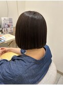 縮毛矯正×カラー