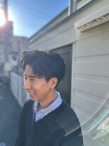 スウェル 船橋店(Swell)&nbsp;#サーフカール#スパイキーショート#ブルーブラック#船橋