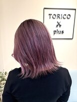 トリコ プラス 本八幡店(TORICO plus)&nbsp;ダブルカラー/ブリーチ/ピンクカラー/ミディアム/本八幡