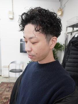 ボウ(BOW) 【BOW style】30代40代２ブロックパーマ      [本町/堺筋本町]