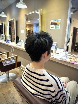 ヘアーメイクロージー 八軒店 (HAIR MAKE ROSY) 30代40代50代絶壁解ひし形小顔ま下がりショート大人ボブ