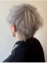 バブー バイ ビューティービースト アカデミー 熊本店(ba-boo)&nbsp;メンズハイトーンカラー/マッシュウルフ