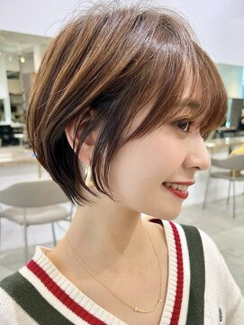 ビューレイギンザ(VIEW LEI GINZA) ショートヘア髪質改善銀座ハイライト