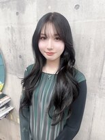 ポー 三軒茶屋(poh)&nbsp;ダークアッシュ/レイヤー/韓国/髪質改善/三軒茶屋