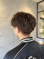 ゴエン(goen) ミルクティーベージュ/センターパート