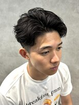 メンズココ 清澄白河店(MENS COCO)&nbsp;かきあげスタイルリバースパーマ刈り上げ