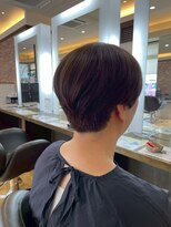 ヴァンカウンシル 清須店(VANCOUNCIL)&nbsp;暗くなりすぎない白髪染め 白髪ぼかし 大人ショートヘア