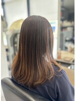 ファースト 郡山店(first)&nbsp;ブラウングラデーションカラー