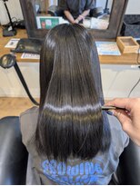 パウダーヘアー(powder hair)&nbsp;髪質改善ストレート