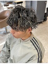Spec Holder 藤井寺 Men's salon 【メンズカット/メンズパーマ/ツイストスパイラル】&nbsp;波巻きツイスパ/サーフカール/メンズ/men's/メンズサロン/眉毛