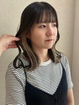 ジーナ 近鉄奈良(Zina)&nbsp;ベージュ/オリーブ/赤み消し/近鉄奈良/レイヤー/くびれ/顔まわり