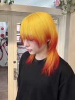 ファブルヘア(FABLE HAIR)&nbsp;yellow×RED