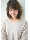 【Un ami】大人かわいい・小顔ひし形ミディー　松井