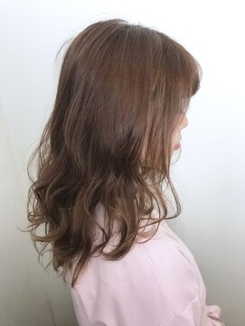 プログレス 中野店(PROGRESS) ピンクベージュ×ブリーチ