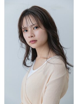 マウロア(MAULOA) 【MAULOA】シースルーバング抜け感ロング