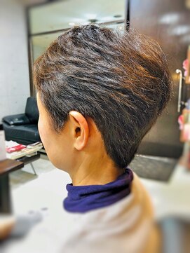 キャン 温品店(CAN) 【CAN】こなれた感じのショートスタイル☆グレージュブラウン