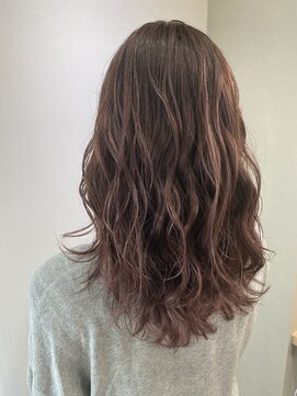 エイト 沖縄豊崎店(EIGHT toyosaki) 【EIGHT 豊崎】お客様スタイル_ピンクブラウン