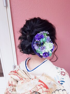 ヘアーアンドスパ コーラルルーム(Hair&spa CORAL room) 肩ボブでもヘアセット♪