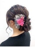 卒業式ヘアセット