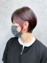 ノア ヘアデザイン 町田店(noa Hair Design)&nbsp;マルミショート×インナーカラー