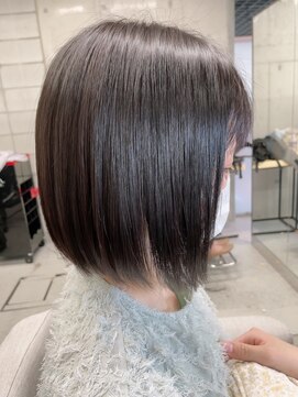 ナナ なかもず店(nana) 透け感ボブ