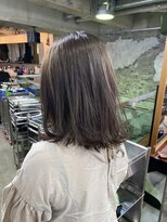 ヘアーデザイン アルエ(HAIR×design ARUE) シアーグレージュ×ナチュラルレイヤーロブ