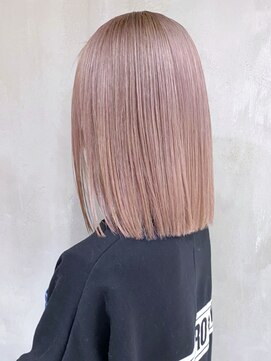 アイティーバイアルバム 藤沢店(IT by ALBUM) ホワイトピンク_ミニウルフテラコッタくすみブルー_ba324102