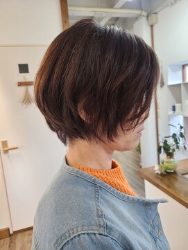 シュペリール フォー ヘアー(Superire for hair) 40代からの大人ショート　柔らかストレート相性抜群