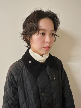 ノラギンザユー(NORA GINZA/U) パーマショートウルフ伸ばしかけショートショートウルフパーマ