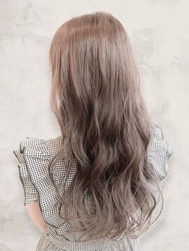 美容室 ファクト(fact) ミルクティーベージュヘルシースタイル髪質改善カラー大人気