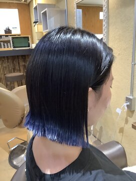 ヘア スピリッツ グランチェ(HAIR SPIRITS GRANCHE) ワンレンボブぶつ切りカット