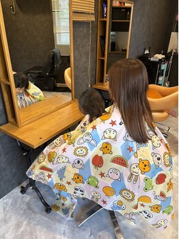 カイロス(kairos)の写真/キッズスペースあり◎お子様連れも大歓迎♪親子で通えるので、ゆったりサロンタイムをお過ごしください☆
