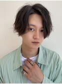 メンズパーマ波巻きパーマツイストスパイラルパーマメンズカット