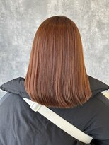 ヘアアンドメイク ムーア(Muuua)&nbsp;オレンジカラー