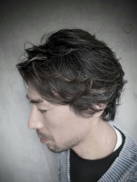 ロッサ(ROSSA) メンズカット/メンズパーマ/毛流れパーマ/ニュアンスパーマ