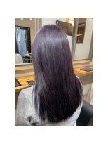 エストヘア 大宮店(est hair) パープルブラック/20代30代40代