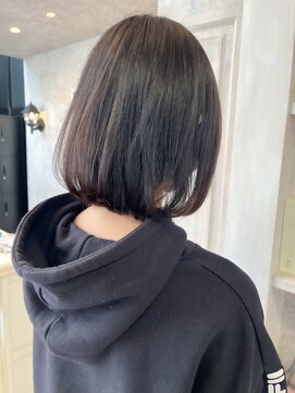 キャアリー(Caary) 福山人気ダークグレージュ髪質改善ストレート美髪イルミナカラー