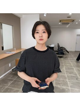 シンス(Since) かきあげショート/コンパクトショート/地毛風/センターパート